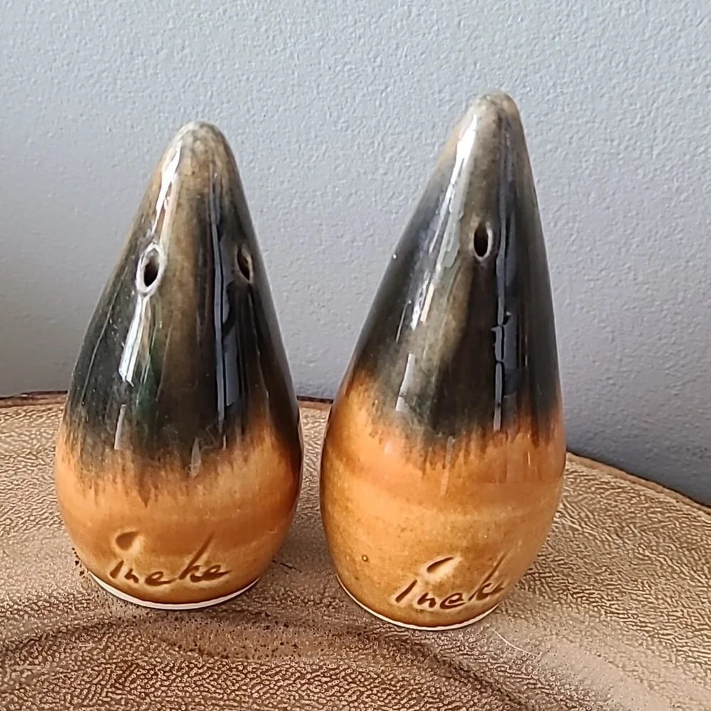 EUC Vintage  Ineke pottery condiment set - Picture 11 of 15